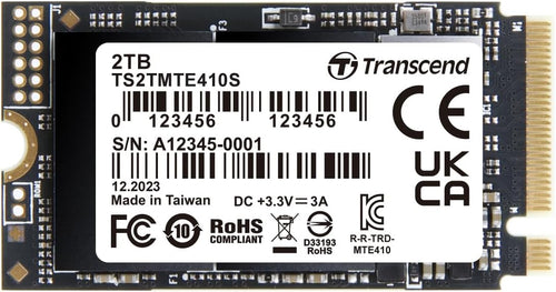 Transcend MTE410S 2TB M.2 2242 NVMe PCIe Gen4 x4 SSD 5000/4300 MB/s