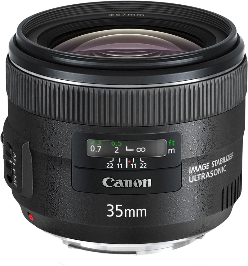 Canon EF 35mm f/2 IS USM Wide-Angle Lens for Canon EF Cameras