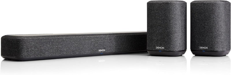 Denon Home 550 Soundbar + 2x 150 NV Wireless Speakers 5.0 Surround System Black