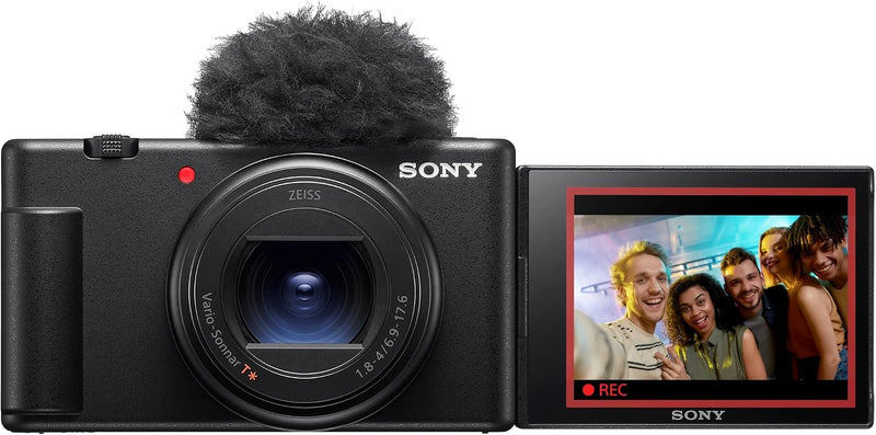 Sony ZV-1 II Compact Vlogging Camera 20.1MP 4K 18-50mm Lens Black