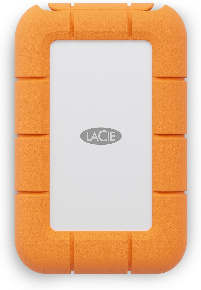 LaCie Rugged Mini SSD 2TB USB-C Portable External SSD