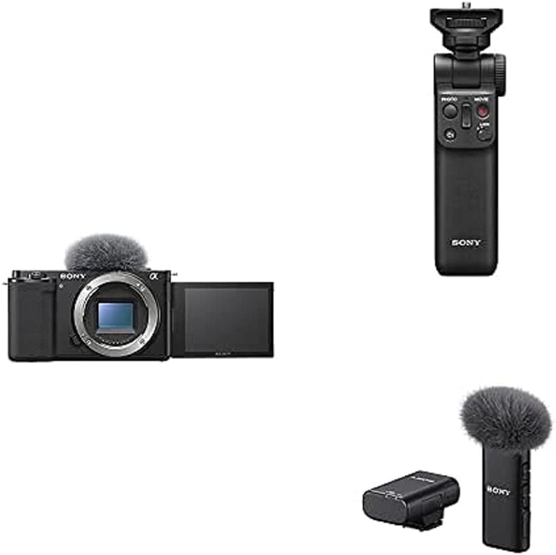 Sony Alpha ZV-E10 24.2MP APS-C Mirrorless Camera Body Black