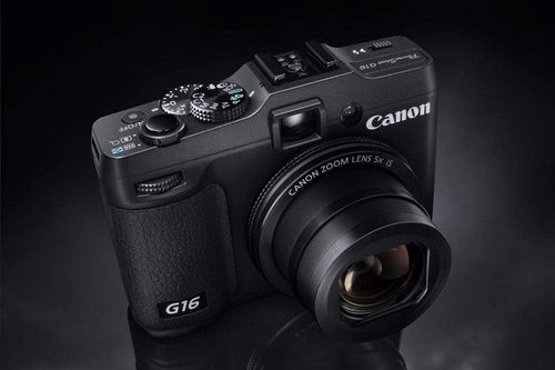 Canon PowerShot G16 Compact Camera 12.1MP 1/1.7in CMOS 5x Zoom 3in LCD Black