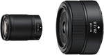 Nikon Nikkor Z 85mm F/1.8 S Lens + Nikkor Z 28mm F/2.8 Black