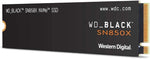 Western Digital WD Black SN850X 2TB NVMe PCIe Gen4 x4 Internal SSD