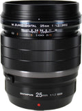 Olympus M.Zuiko Digital ED 25mm F1.2 Pro Lens for Micro Four Thirds Black
