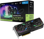 PNY GeForce RTX 5070 Ti 16GB GDDR7 ARGB OC Triple Fan Graphics Card