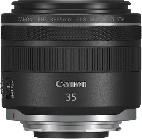 Canon RF 35mm F/1.8 Macro IS STM Lens for EOS R Cameras Black