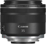 Canon RF 35mm F/1.8 Macro IS STM Lens for EOS R Cameras Black