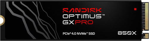 SanDisk Optimus GX Pro 850X 2TB NVMe SSD PCIe 4.0 M.2 2280 Black