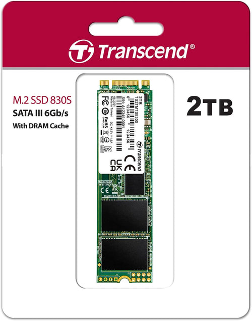 Transcend MTS830S 2TB M.2 2280 SATA III 6Gb/s Internal SSD