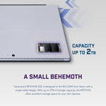 Transcend MTE410S 2TB M.2 2242 NVMe PCIe Gen4 x4 SSD 5000/4300 MB/s
