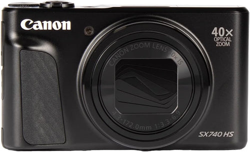 Canon PowerShot SX740 HS Lite Digital Camera 20.3MP 40x Zoom 3in LCD Black