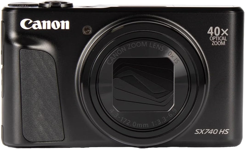Canon PowerShot SX740 HS Lite Digital Camera 20.3MP 40x Zoom 3in LCD Black