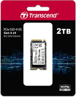 Transcend MTE410S 2TB M.2 2242 NVMe PCIe Gen4 x4 SSD 5000/4300 MB/s
