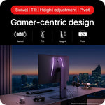 LG UltraGear OLED Gaming Monitor 32GS95UV-B – 4K 32 inch WOLED, Dual-Mode 240Hz / 480Hz, 0.03ms, AMD FreeSync Premium Pro, Built-in Speakers, HDR True Black 400, DP 1.4 with DSC, HDMI 2.1, Black