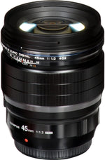 OM System M.Zuiko Digital ED 45mm f/1.2 PRO Lens for Micro Four Thirds Black