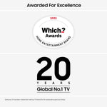 Samsung 65" QLED QEF1 4K, Q4 AI Processor, Knox Security, 100% Colour Volume with Quantum Dot, Endless Free Content, Samsung Vision AI Smart TV, 2025