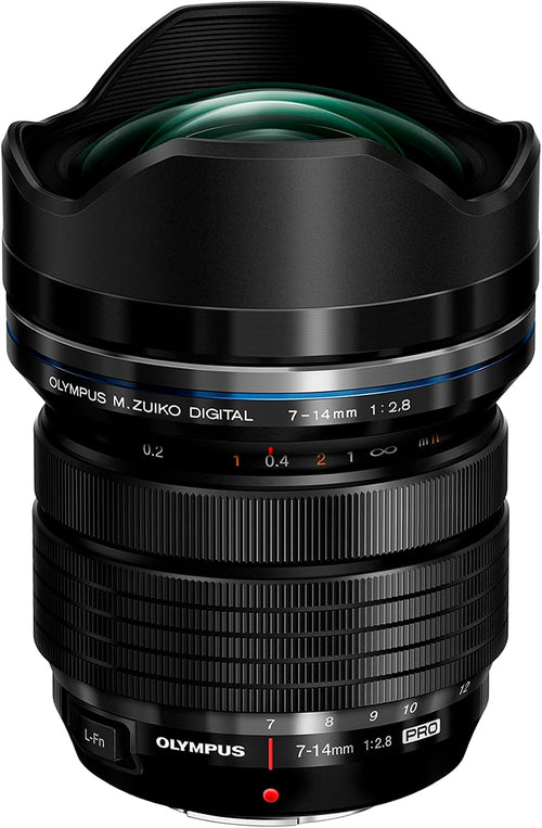 Olympus M.Zuiko Digital ED 7-14mm F2.8 Pro Lens for Micro Four Thirds Cameras Black