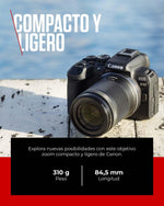 Canon RF-S 18-150mm F3.5-6.3 IS STM Zoom Lens Black