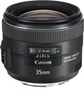 Canon EF 35mm f/2 IS USM Wide-Angle Lens for Canon EF Cameras