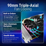 PNY GeForce RTX 5070 Ti 16GB GDDR7 ARGB OC Triple Fan Graphics Card