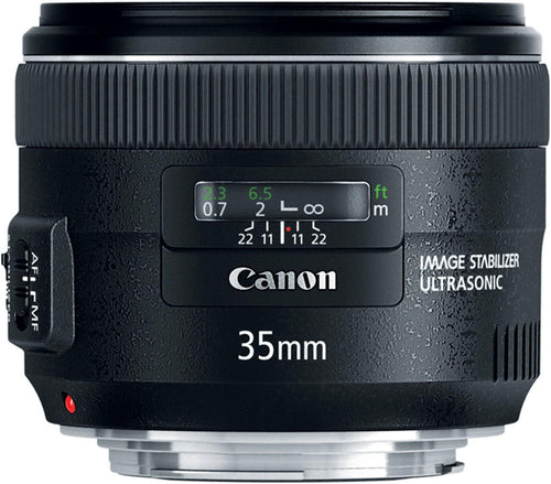 Canon EF 35mm f/2 IS USM Wide-Angle Lens for Canon EF Cameras