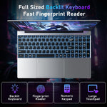 NAIKLULU AM01 15.6" FHD Gaming Laptop Ryzen 5 7430U 16GB RAM 1TB SSD