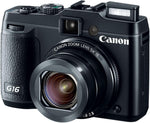 Canon PowerShot G16 Compact Camera 12.1MP 1/1.7in CMOS 5x Zoom 3in LCD Black