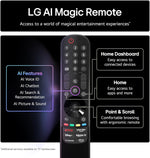 LG 75QNED80A6A 75-Inch 4K UHD Smart TV, (α7 AI Processor, Freeview Play and Amazon Alexa, 60Hz) [Model 2025]