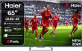 Haier S90GUF 65" QLED Smart TV with Fire TV, Freely, AI Picture Quality, Sound by KEF, Dolby Atmos, MEMC, Gaming Accelerator, Bluetooth, HDMI 2.1