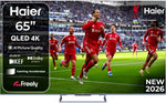 Haier S90GUF 65" QLED Smart TV with Fire TV, Freely, AI Picture Quality, Sound by KEF, Dolby Atmos, MEMC, Gaming Accelerator, Bluetooth, HDMI 2.1