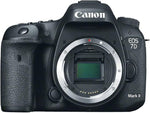 Canon EOS 7D Mark II 20.2MP DSLR Camera Body Black