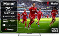Haier 75" QLED S90GUF Smart TV with Fire TV, Freely, AI Picture Quality, Sound by KEF, Dolby Atmos, MEMC, Gaming Accelerator, Bluetooth, HDMI 2.1