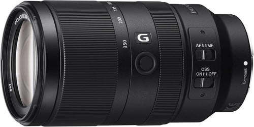 Sony 70-350mm F/4.5-6.3 G OSS Super Telephoto Zoom Lens for Sony E APS-C Cameras Black