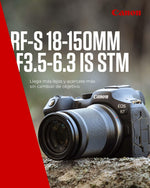 Canon RF-S 18-150mm F3.5-6.3 IS STM Zoom Lens Black