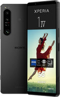Sony Xperia 1 IV (5G Smartphone, 6.5 inch, 4K HDR 120 Hz OLED Display, Triple Camera with Optical Zoom (ZEISS T*), 3.5 mm Audio, Android 12, 256GB/12GB RAM, Dual SIM, 24+6 Months Guarantee) Black