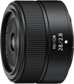 Nikon Nikkor Z 85mm F/1.8 S Lens + Nikkor Z 28mm F/2.8 Black