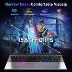 NAIKLULU AM01 15.6" FHD Gaming Laptop Ryzen 5 7430U 16GB RAM 1TB SSD