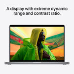 Apple MacBook Pro 16" 2021 M1 Pro 10-Core CPU 16GB RAM 512GB SSD Space Gray (Renewed)