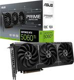 ASUS Prime GeForce RTX 5060 Ti 16GB GDDR7 OC Edition Graphics Card