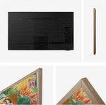 Hisense 65" 65S7NQTUK Canvas TV - 144Hz Game Mode PRO, Art Mode, Styles Swaps Frames, UltraSlim Wall Mount with Freely, Disney +, YouTube, Netflix