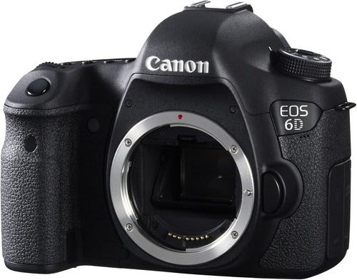 Canon EOS 6D 20.2 MP Full-Frame DSLR Camera with EF 40mm f/2.8 STM Lens Black
