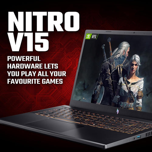 Acer Nitro V15 ANV15-52 Gaming Laptop Intel Core i7-13620H 16GB 1TB SSD RTX 5060 15.6" 165Hz Black