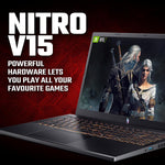 Acer Nitro V15 ANV15-52 Gaming Laptop 15.6" FHD 165Hz i7-13620H 16GB RAM 512GB SSD RTX 5050 Black