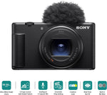Sony ZV-1 II Compact Vlogging Camera 20.1MP 4K 18-50mm Lens Black