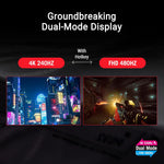 ASUS ROG Swift 32" 4K OLED Gaming Monitor PG32UCDP Dual Mode 240Hz 480Hz 0.03ms G-Sync