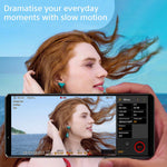 Sony Xperia 5 IV - 6.1 Inch 21:9 Wide HDR OLED- 120Hz Refresh rate- Compact- Triple lens (with ZEISS T* coating)- 3.5 mm audio jack- Android 12- SIM free- 8GB RAM- 128GB Storage- Dual SIM hybrid-Black