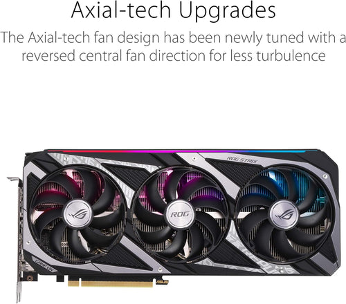 ASUS ROG Strix RTX 3060 OC Edition 12GB GDDR6 Gaming Graphics Card