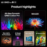LG 75QNED80A6A 75-Inch 4K UHD Smart TV, (α7 AI Processor, Freeview Play and Amazon Alexa, 60Hz) [Model 2025]